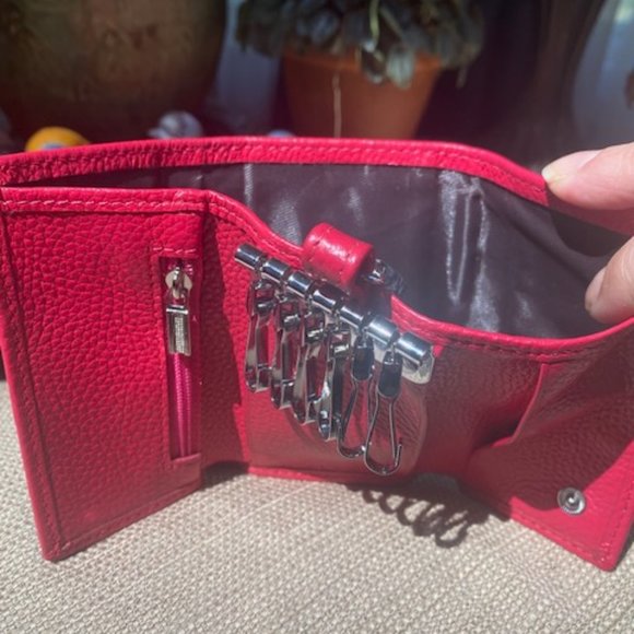 key wallet Handbags - Key card/cash  holder hot pink